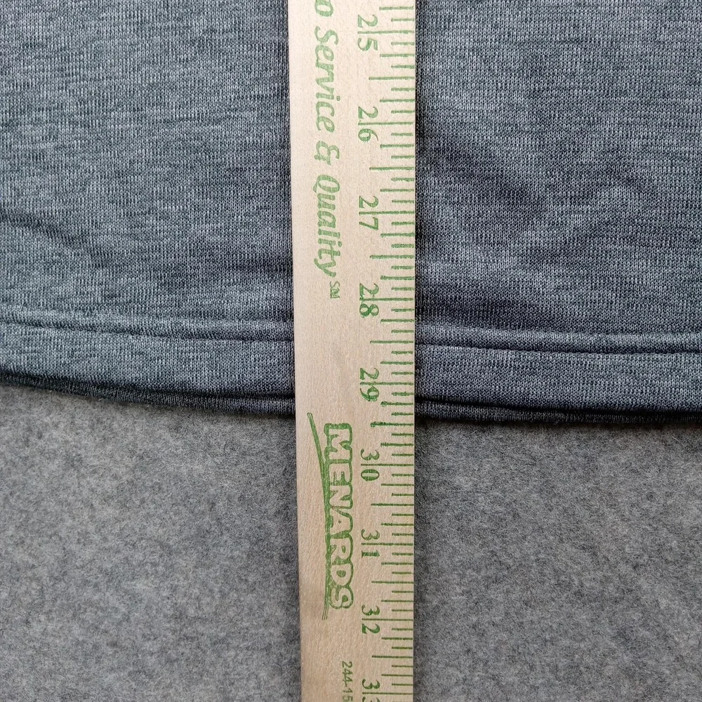 Under Armour Sweater Mens‎ 2XL Gray ColdGear Quarter Zip Pullover Loose Fit